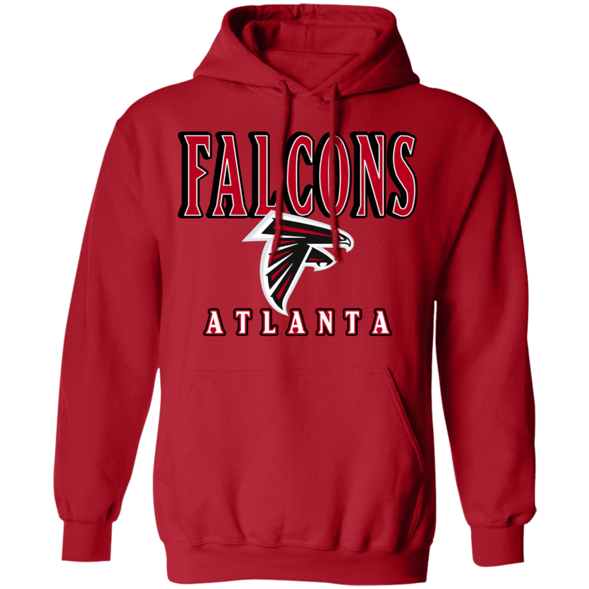atlanta falcons retro hoodie