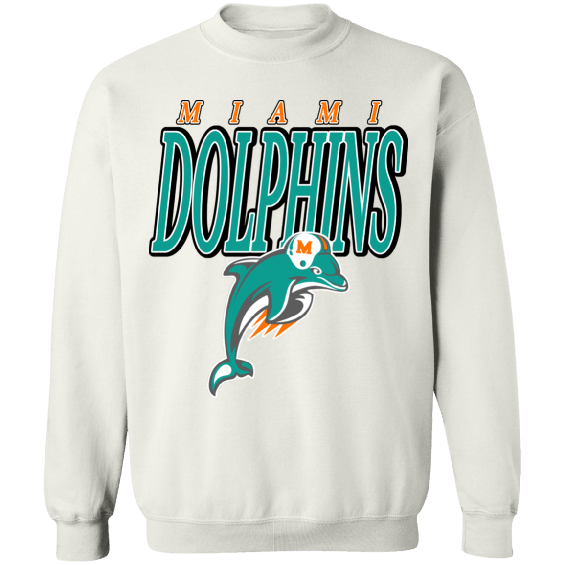 vintage dolphins hoodie