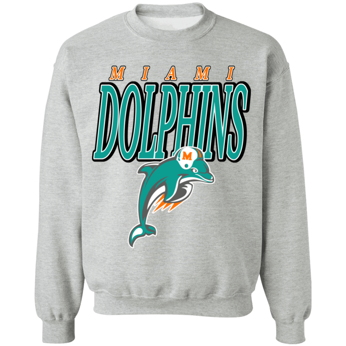 miami dolphins black sweatshirt