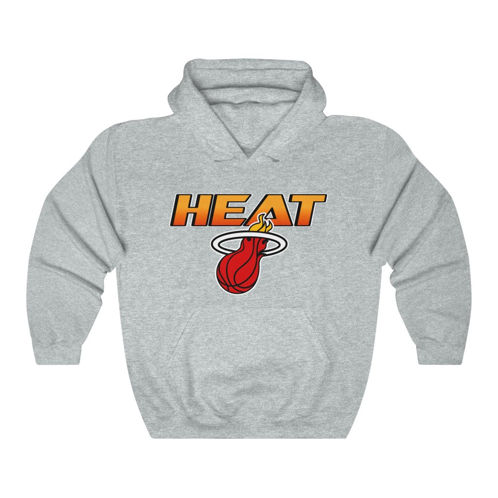 black miami heat hoodie