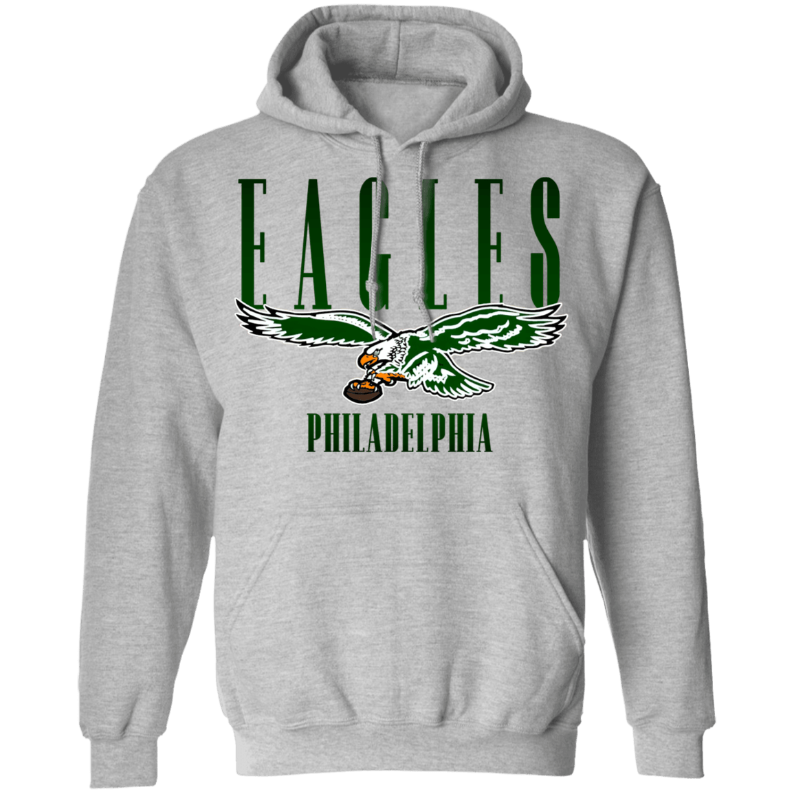 philadelphia eagles throwback sweatshirt